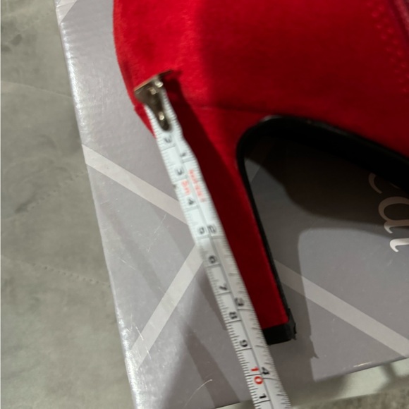 XAppeal red ankle boots with heel - Picture 6 of 6